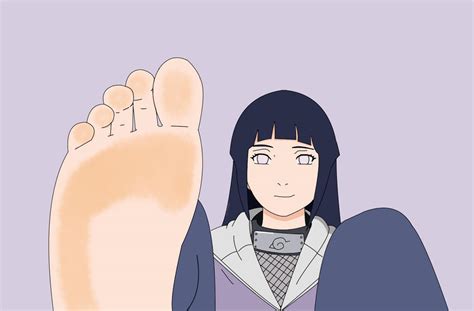 hinata feet|foot, footfetish, feet / Boru Hina by anonymous